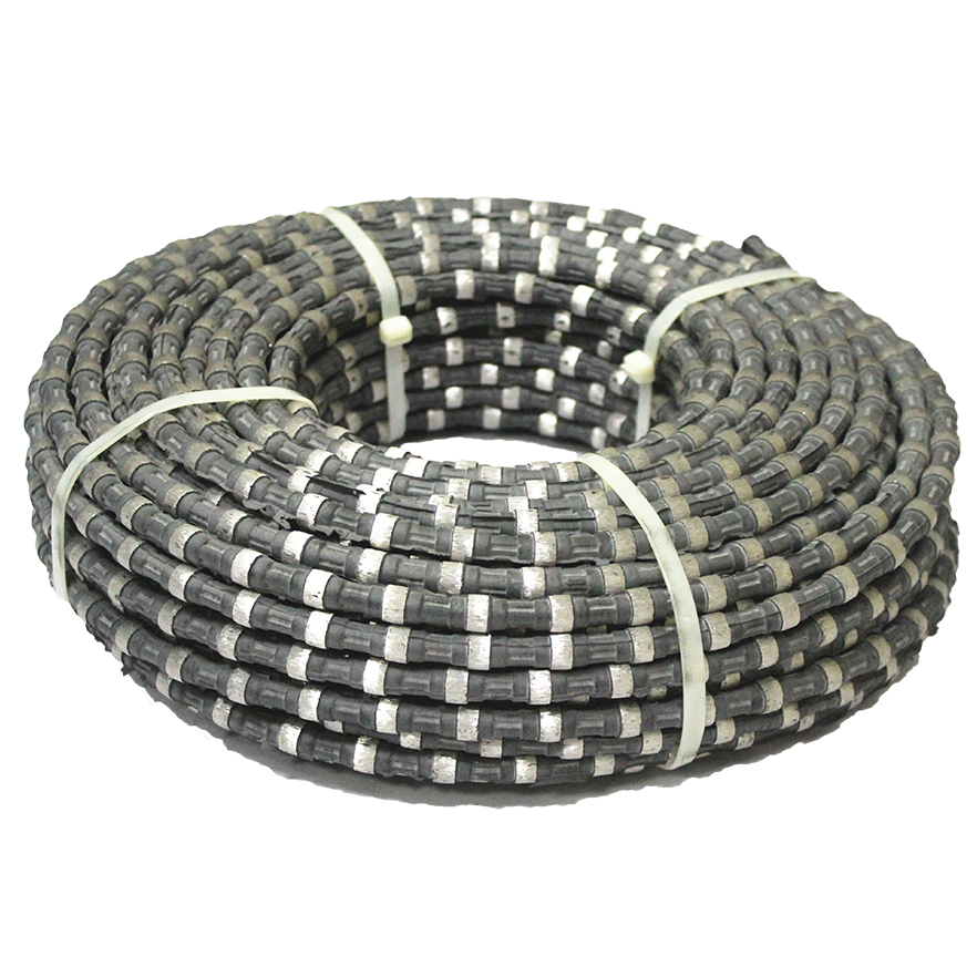 Scie à fil de granit diamanté à équarrissage professionnel pour coupe de pierre Coupe de pierres de roche de granit pour la vente sur le marché indien